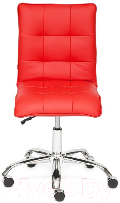 Кресло офисное Tetchair Zero кожзам (красный)