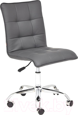 Кресло офисное Tetchair Zero кожзам (металлик)