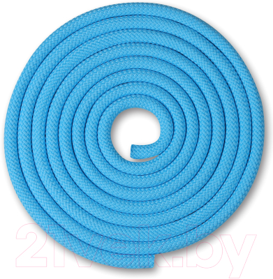 Скакалка для художественной гимнастики Indigo SM-121 (2.5м, голубой)