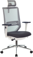 Кресло офисное Бюрократ MC-W612N-H (темно-серый TW-04/38-417/хром) - 