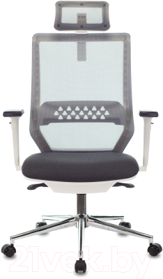 Кресло офисное Бюрократ MC-W612N-H (темно-серый TW-04/38-417/хром)
