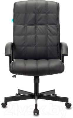 Кресло офисное Бюрократ CH-823AXSN (искусственная кожа черный/металл)