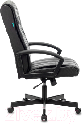 Кресло офисное Бюрократ CH-823AXSN (искусственная кожа черный/металл)