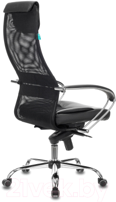 Кресло офисное Бюрократ CH-609SL (сетка черная TW-01/TW-11/искусственная кожа/ткань)