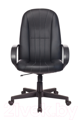 Кресло офисное Бюрократ T-898AXSN (искусственная кожа черный Leather Black/пластик)