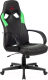 Кресло геймерское Бюрократ Zombie Runner (черный/зеленый) - 