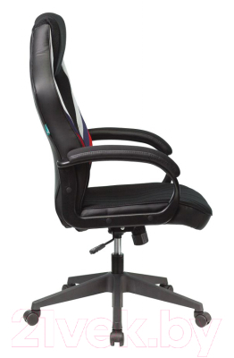 Кресло геймерское Бюрократ Zombie Viking 3 Aero (белый/синий/красный)