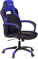 Кресло геймерское Бюрократ Zombie Viking 2 Aero (черный/синий) - 