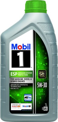 Моторное масло Mobil 1 ESP 5W30 / 154279 / 157220 (1л) - 