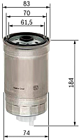 Топливный фильтр Bosch 1457434293 - 