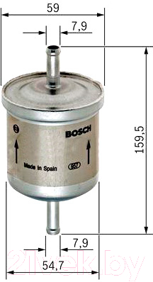 Топливный фильтр Bosch 0450905969