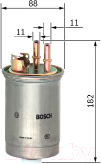 Топливный фильтр Bosch 0450906452