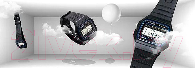 Часы наручные мужские Casio F-91W-1Q