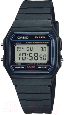 Часы наручные мужские Casio F-91W-1Q