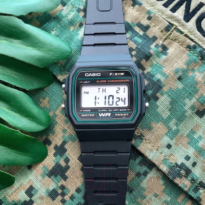 Часы наручные мужские Casio F-91W-3S