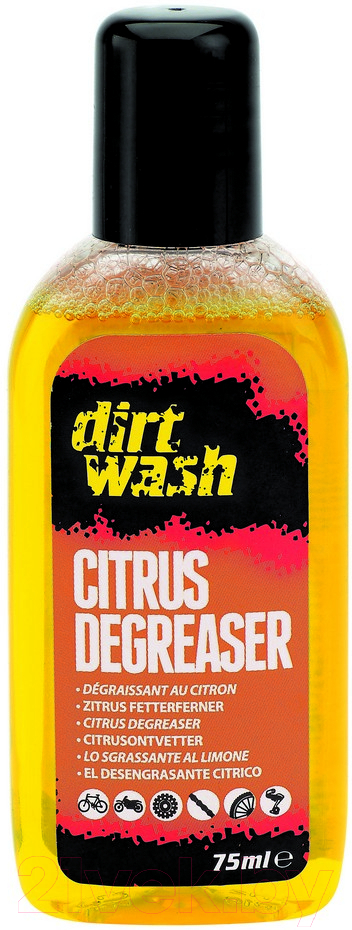 Средство по уходу за велосипедом Weldtite Dirtwash Citrus Degreaser / 7-03017-MXM (75мл)