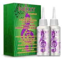 Набор для химической завивки Nexxt Professional №2 Био-перманент для поврежден. ослабленных и осветленных волос (2x110мл) - 