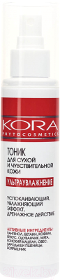 Тоник для лица Kora Для сухой и чувствительной кожи (150мл)