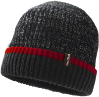 Шапка DexShell Cuffed Beanie / DH353REDSM (черный с красной полоской)