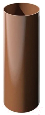 Труба водостока Технониколь ПВХ 563120 (3м, коричневый глянец)