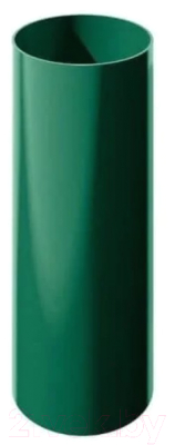 Труба водостока Технониколь ПВХ 563122 (3м, зеленый глянец)