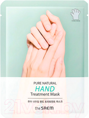 Маска-перчатки для рук The Saem Pure Natural Hand Treatment Mask
