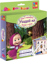 

Развивающие карточки Vladi Toys, С маркером. Маша и Медведь / VT2106-05
