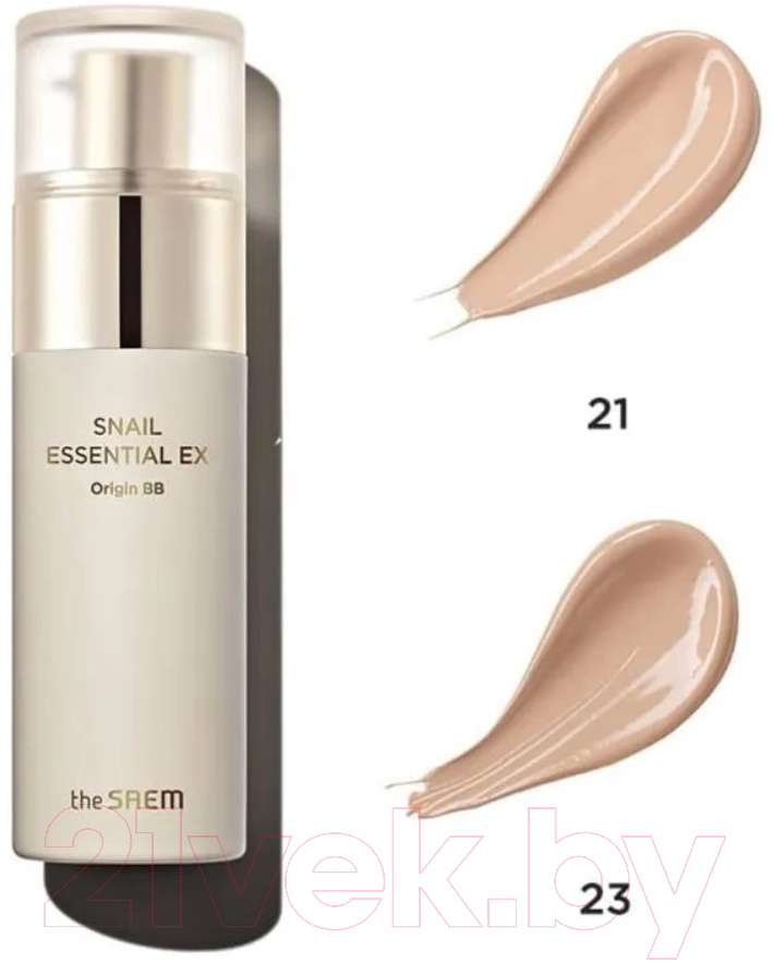 BB-крем The Saem Snail Essential EX Origin BB 23 Natural Beige