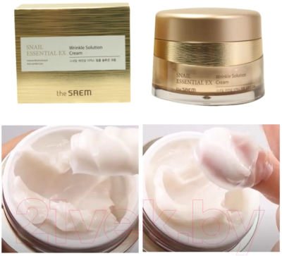 Крем для лица The Saem Snail Essential EX Wrinkle Solution Cream (60мл)