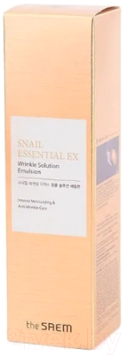Эмульсия для лица The Saem Snail Essential EX Wrinkle Solution Emulsion (150мл)