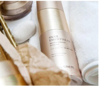 Эмульсия для лица The Saem Snail Essential EX Wrinkle Solution Emulsion (150мл)