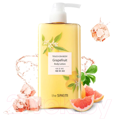 Лосьон для тела The Saem Touch On Body Grapefruit Body Lotion (300мл)