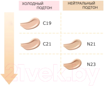 Тональный крем The Saem Studio Glow Foundation C21 (30мл)