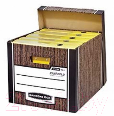 

Коробка архивная Fellowes, Bankers BoxTM Woodgrain / FS-00610