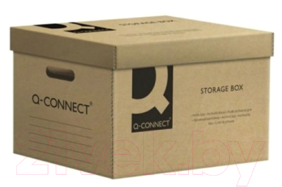 Коробка архивная Q-Connect KF15850 (коричневый)