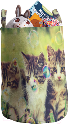 

Корзина JoyArty, Котята с пузырями / toba_6569