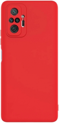 Чехол-накладка Case Cheap Liquid для Xiaomi Redmi Note 10 Pro (красный)