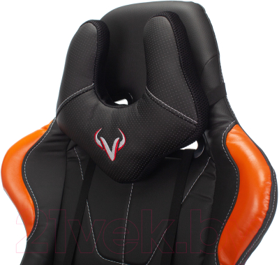 Кресло геймерское Бюрократ Zombie Viking 5 Aero (черный/оранжевый)