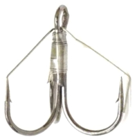 

Набор крючков рыболовных, Weedless Treble Hook 1