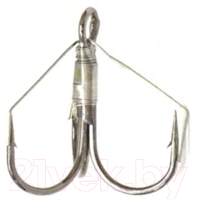 

Крючок рыболовный KOI, Weedless Treble Hook 1