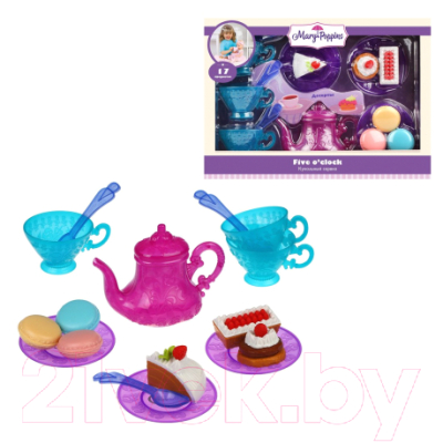 Набор игрушечной посуды Mary Poppins Кафе / 453205