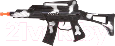 

Автомат игрушечный Наша игрушка, С механической трещоткой / 733A-4