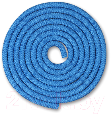Скакалка для художественной гимнастики Indigo SM-121 (2.5м, синий)