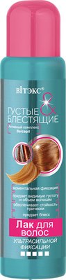 

Лак для укладки волос, Густые и Блестящие Ультрасильной фиксации без распылителя