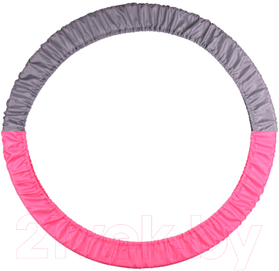 Чехол для гимнастического обруча Indigo SM-084 (розовый/серый)