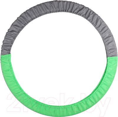 Чехол для гимнастического обруча Indigo SM-084 (салатовый/серый)