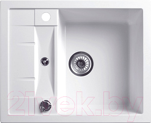 Мойка кухонная Belux KLG-6250 (белый кварц)