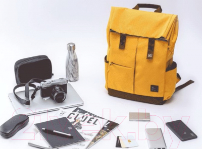 Рюкзак 90 Ninetygo Colleage Leisure Backpack (желтый)