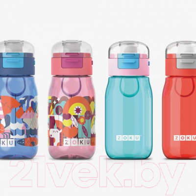 Бутылка для воды Zoku ZK202-PK (розовый)