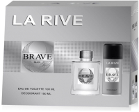Парфюмерный набор La Rive Brave Man Туалетная вода 100мл + дезодорант 150мл - 